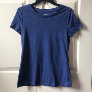 Mossimo Plain Blue T Shirt